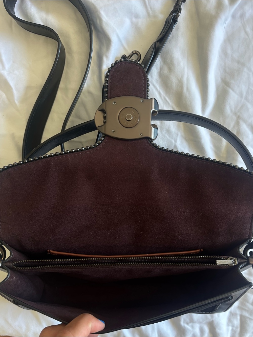 Coach beaded/ studded Tabby - Picture 3 of 10